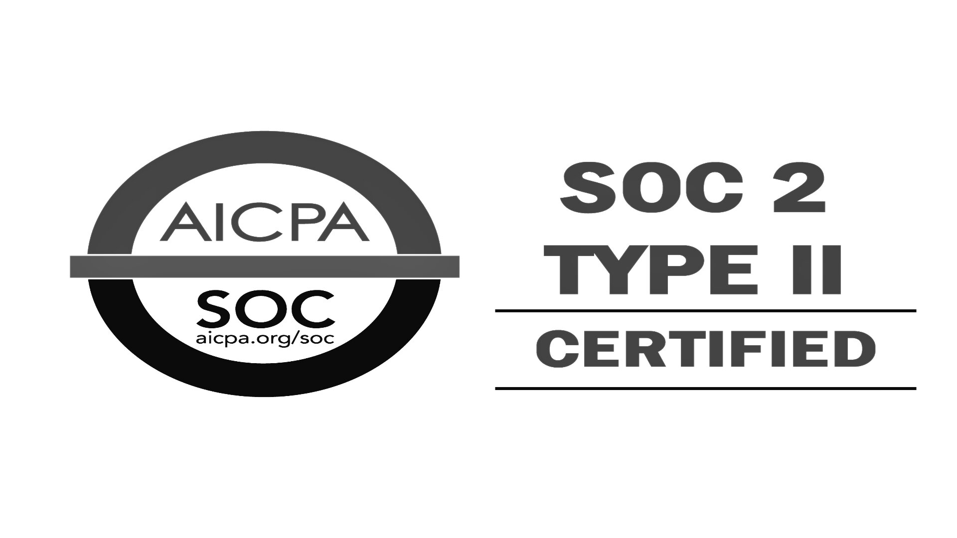 AICPA SOC 2 TYPE II Certified